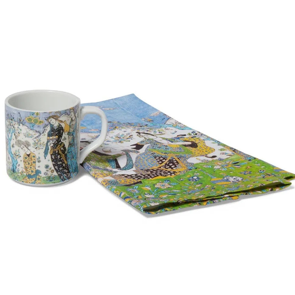 The Metropolitan Museum of Art Tableware*Garden Gathering Mug And Tea Towel Set