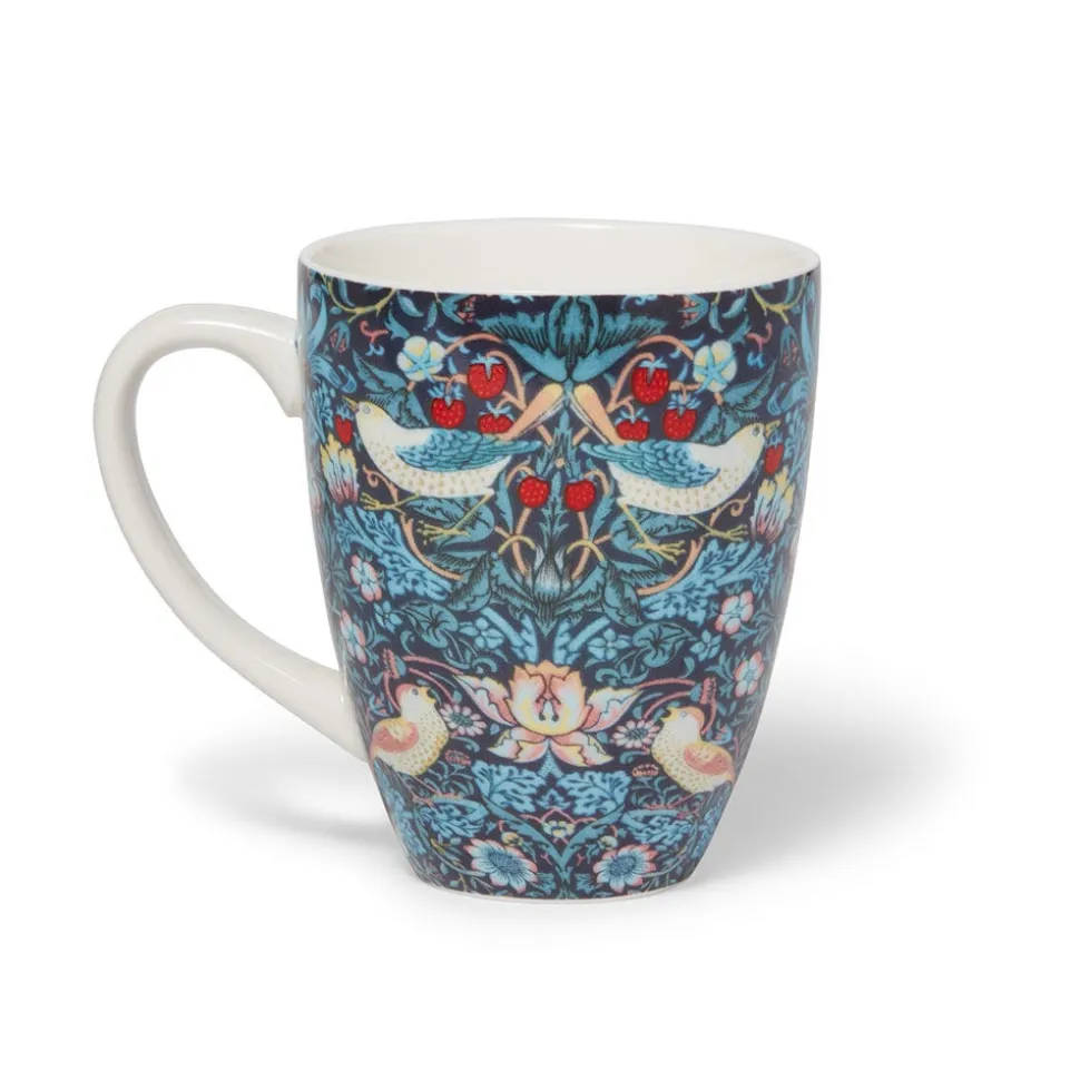 william_morris_strawberry_thief_covered_mug_with_tea_infuser_2.webp The Metropolitan Museum of Art Tableware*William Morris Strawberry Thief Covered Mug With Tea Infuser
