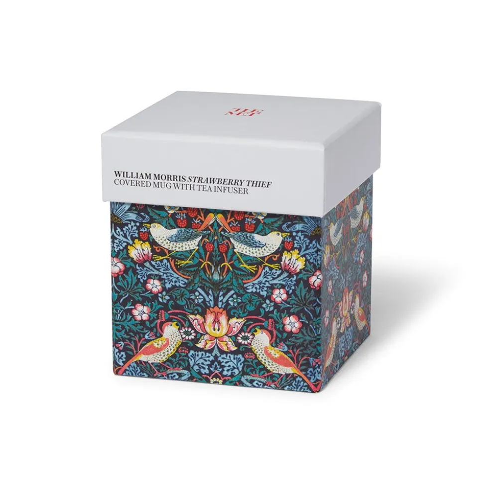 william_morris_strawberry_thief_covered_mug_with_tea_infuser_3.webp The Metropolitan Museum of Art Tableware*William Morris Strawberry Thief Covered Mug With Tea Infuser